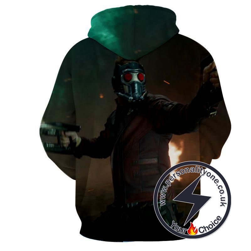 Peter Jason Quill 3D-Guardian Of Galaxy Hoodies